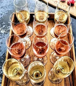 Tour privado Cap Classique com menu de 3 grupos e degustação em Botrivier!