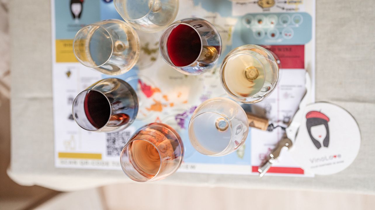 Introdução à degustação de vinhos: Petit Tour de France