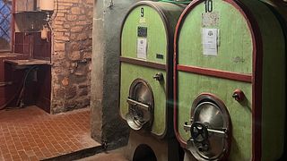 Dentro das antigas muralhas de Montalcino