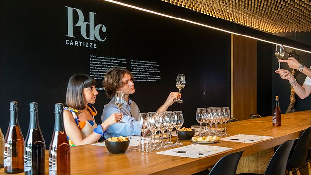 Dégustation de vin Prosecco + amuse-gueules à Valdobbiadene 