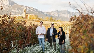 Une balade dans les vignes et déjeuner au restaurant Puntido