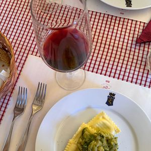 Delicious lunch and amazing wine