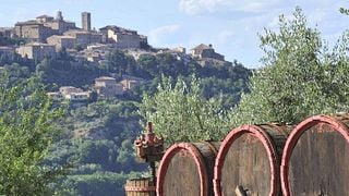 San Gimignano, Chianti und Montalcino aus Siena
