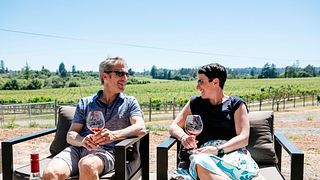 Degustação de vinhos e tour na Emeritus Vineyards