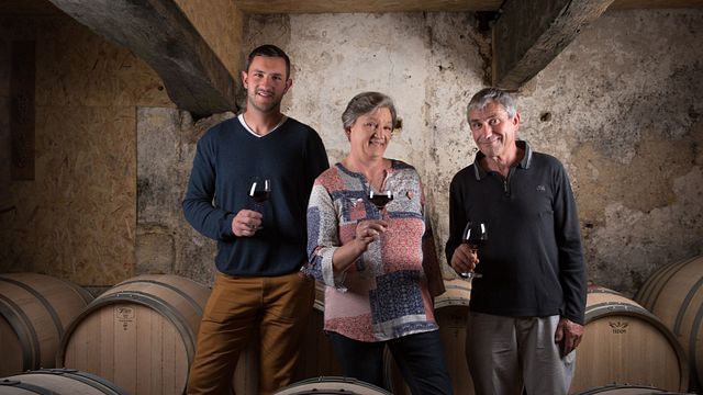 Degustação de vinhos e tour no Château De l'Hurbe