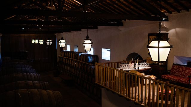 Vinexpertprovning på Quinta de Sant'Ana