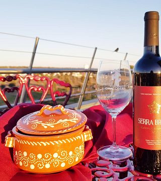 Dégustation de vins TOP5 et visite à Herdade Canal Caveira 
