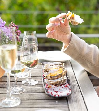 Harmonização gourmet de ostras e vinhos no Cavalli Estate