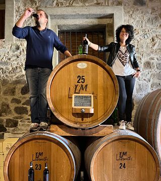 Degustação dos grandes vinhos tintos de Montalcino