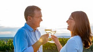 Weinprobe und Führung im Weingut Hebenstreit
