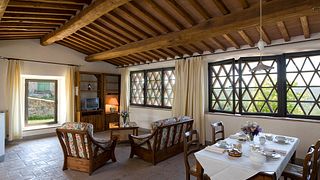 Villa „Ginestre“ Übernachten Sie im Castello di Meleto
