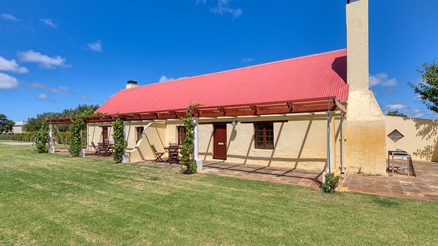 Avkopplande stugbo på Strandveld Vineyards