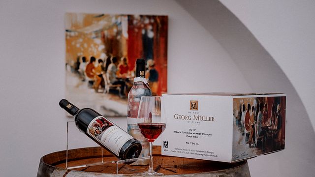 Degustazione guidata di vini presso la Weingut Georg Müller Stiftung