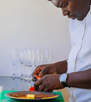 Abbinamento sommelier presso Topiary Wine Estate