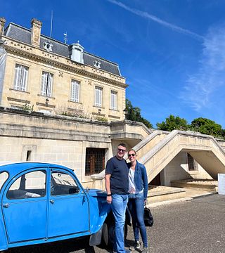 Mezza giornata a Pomerol e Saint-Emilion in un'auto d'epoca