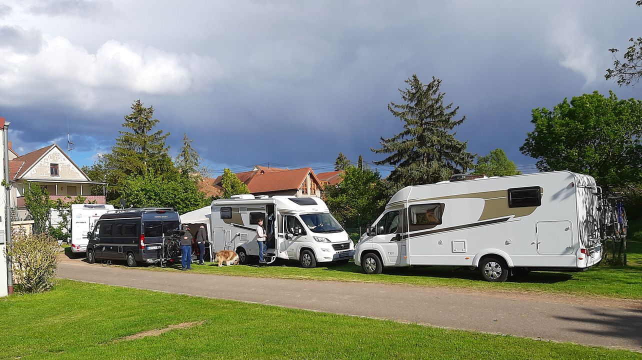 Wohnmobilstellplatz auf dem Weingut H.Engelhard