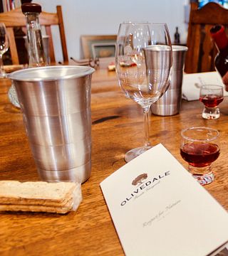 Degustazione intima di vini | Azienda vinicola Olivedale