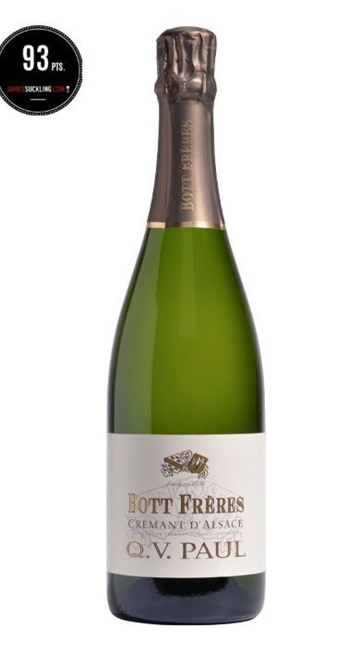 Crémant Blanc d'Alsace Brut - QV Paul - Zero Dosage
