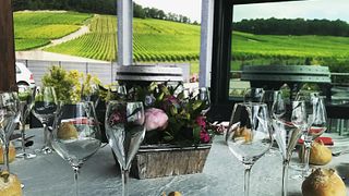 Exquisites Mittagessen im Champagne Albert Beerens