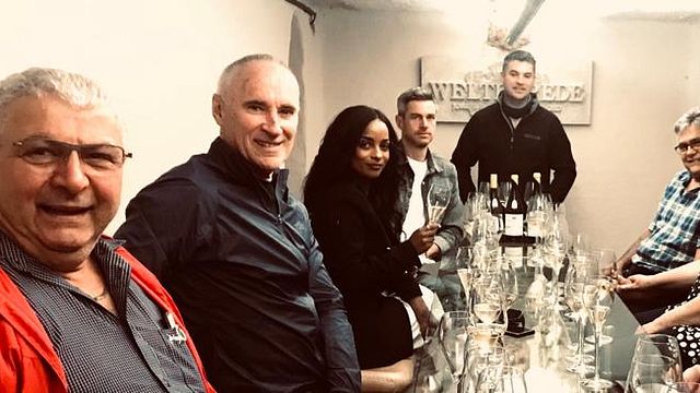 Fasziniert von Cap Classique im Weingut Weltevrede