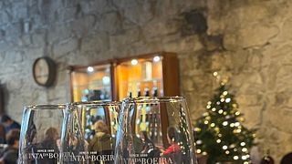 Degustazione di vini alla Quinta da Boeira