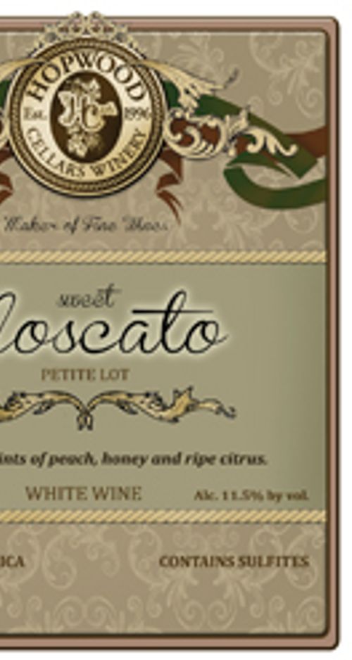 Moscato -  Hopwood Cellars Winery