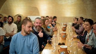 Cata de vinos y visita a la bodega de la abadía de Pannonhalma