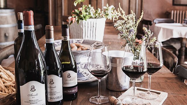Degustação de vinhos e tour na Cascina Gilli
