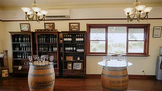 Dégustation de vins au domaine Churchview