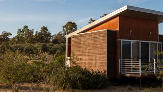 Hospedagem no Eco-luxe Lodge da vinícola Mount Avoca