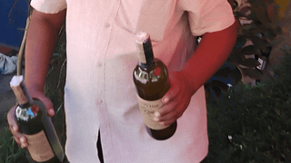 Degustação de vinhos com frutas no Ulama CocoWine