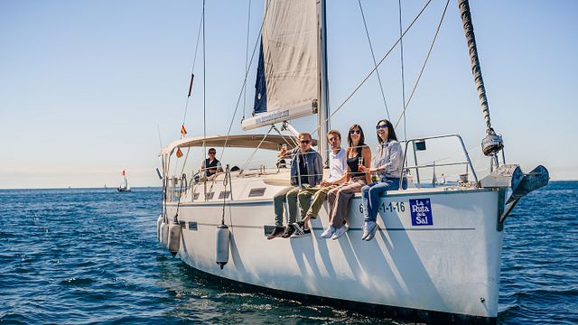Sailing Adventure from Barcelona to the vineyards, winery tour and wine tasting