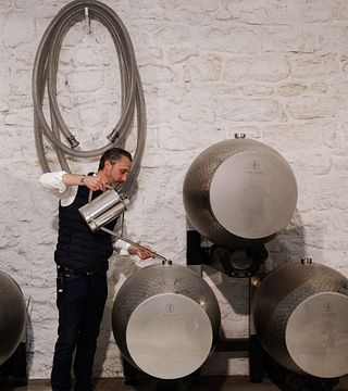 Kulturerbe-Besuch bei Champange Louis Balincourt