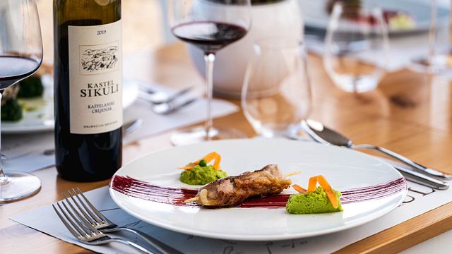 Dalmatian Wine & Food Pairing at Kastel Sikuli