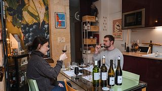 Weinprobe: Rotweine und Aufschnitt
