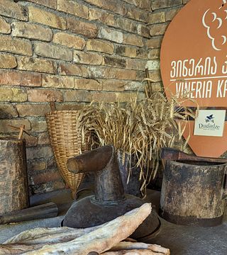 Taste 7 Georgian wines including qvevri selections at a family winery in Kakheti