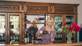 Visite d'un vignoble et dégustation de vendanges d'ambre au domaine viticole de Tsarev Brod
