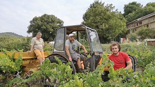 Degustação de vinhos no Domaine de la Tourade