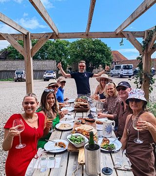 Heldags vinprovning och vingårdslunch i Sussex och Kent