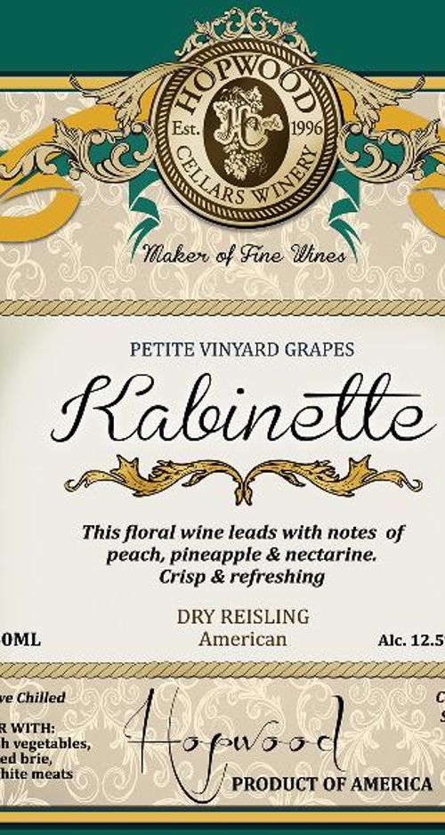 Kabinette - Azienda vinicola Hopwood Cellars