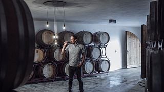 Visita guidata della cantina con degustazione presso lo Skywine Pavillion