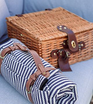 Un picnic nel vigneto