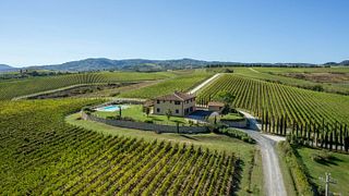 VILLOR OCH LÄGENHETER PÅ BADIA DI MORRONA - TOSCANA