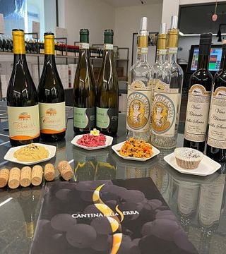 Dégustation de vins et visite à la Cantina della Serra