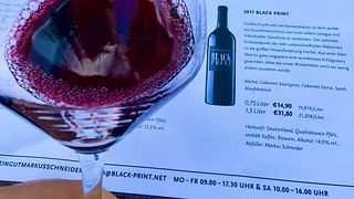 Fuga dell'uva nella regione vinicola del Palatinato: degustazione dei migliori vini rossi tedeschi