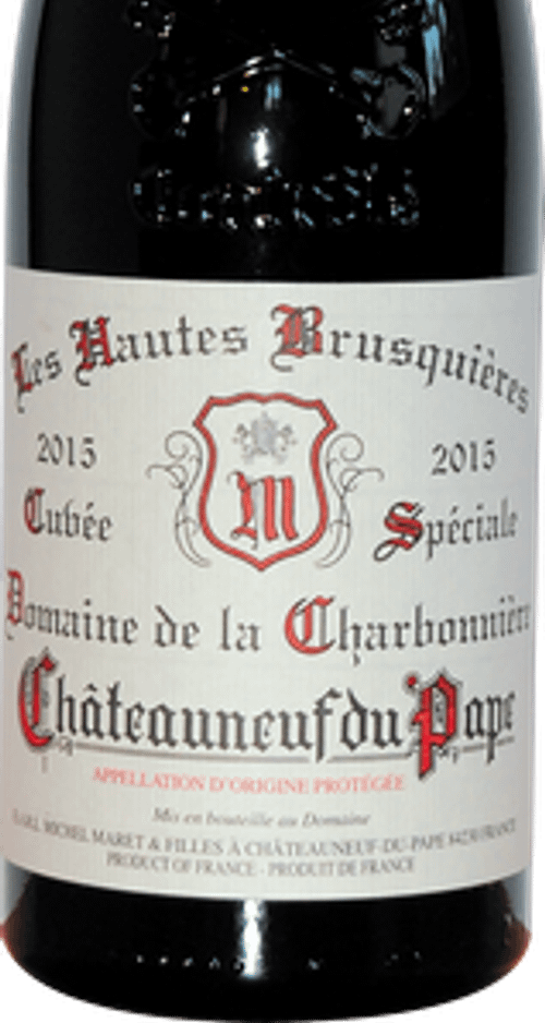 AOP Chateauneuf du Pape Cuvée Les Hautes Brusquieres