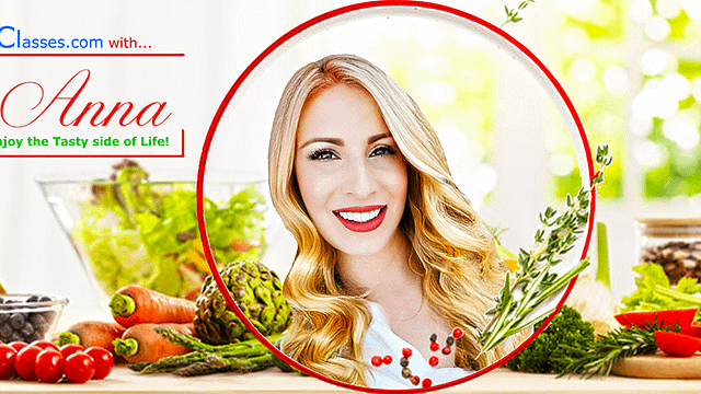 Cours de cuisine et dégustation de vin de Miss Anna Santorini