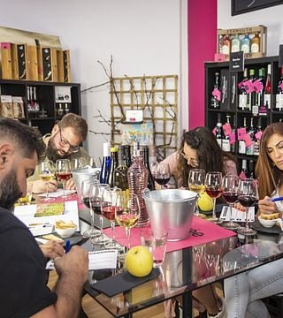 Tasting 3 Canarian wines with cheese and sommelier