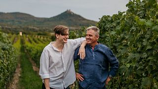Cata de vinos en la finca Szaszi