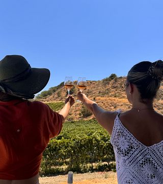 Efivos-Tour im Weingut Fragospito